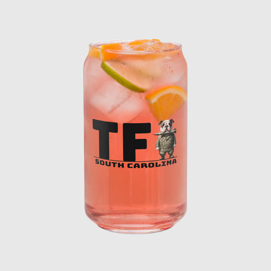 TF Bulldog | Can-shaped glass