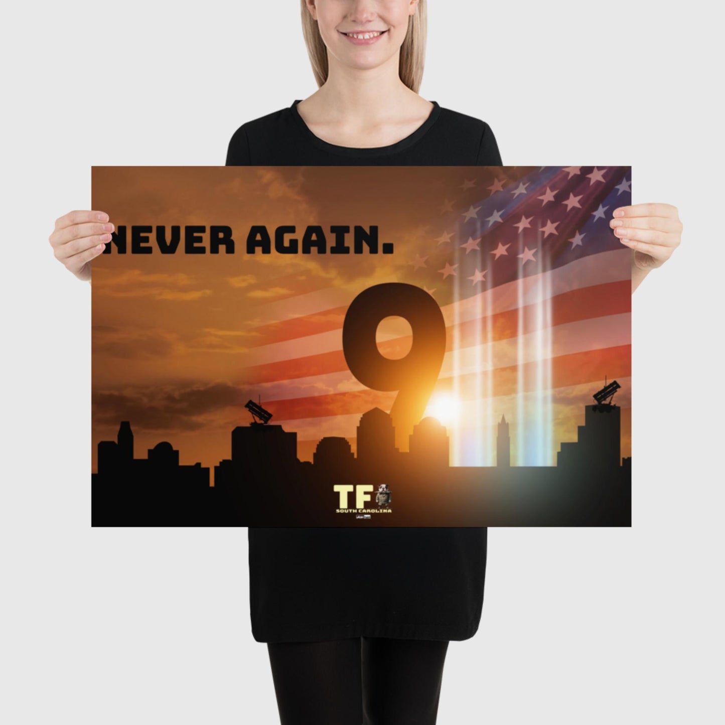 TF Bulldog | Never Again | Poster