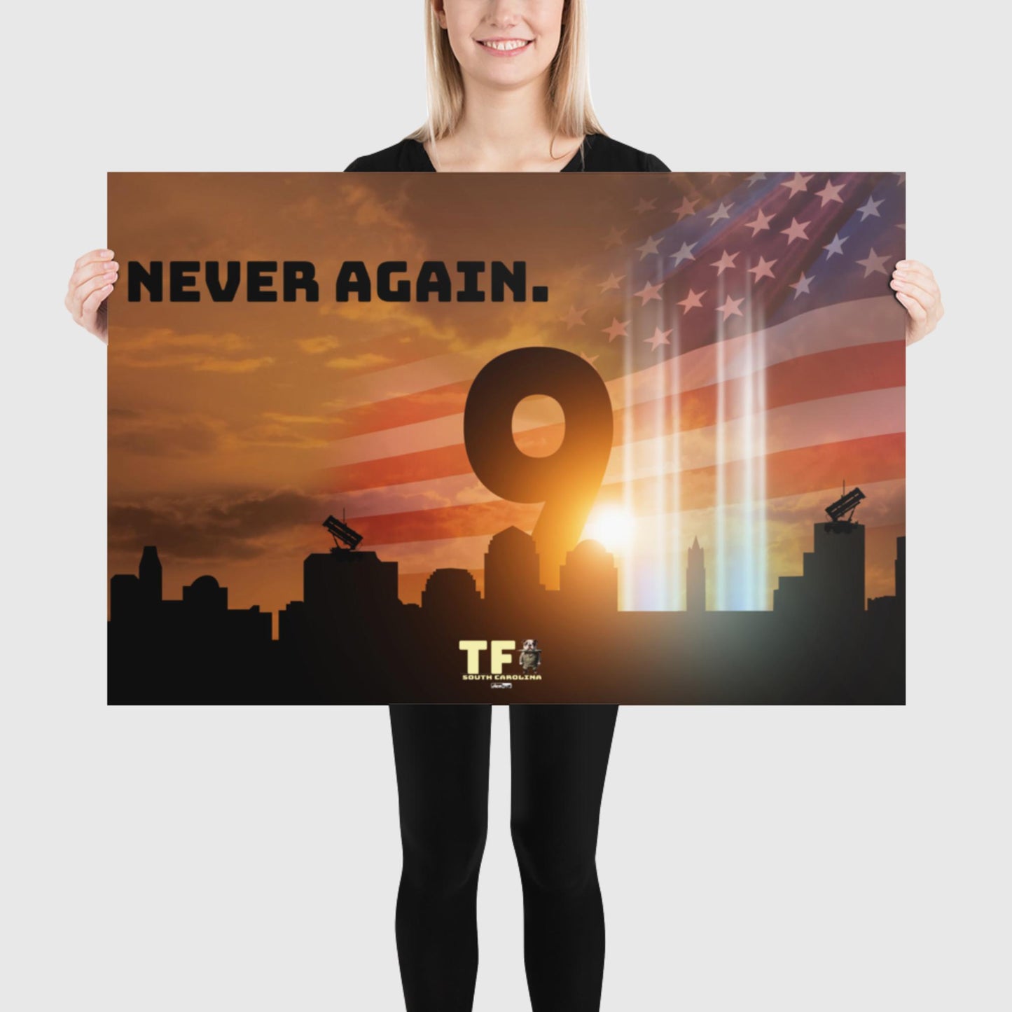 TF Bulldog | Never Again | Poster