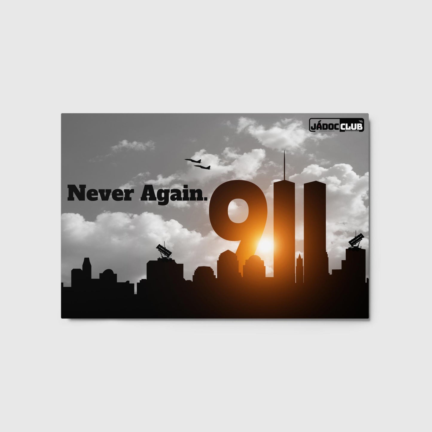 Never Again | Metal Print