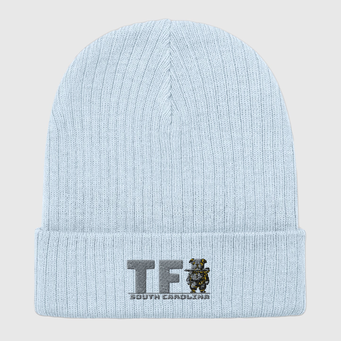 TF Bulldog | Ribbed knit beanie