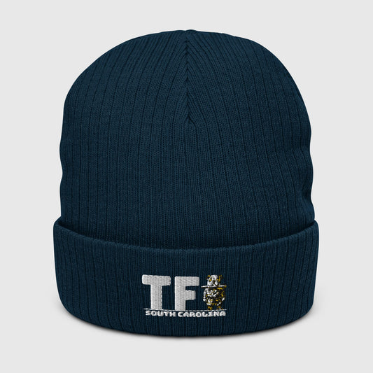 TF Bulldog | Ribbed knit beanie